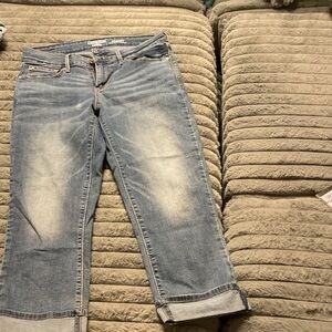 Denizen from Levi's Modern Skinny Crop Jeans - Blue